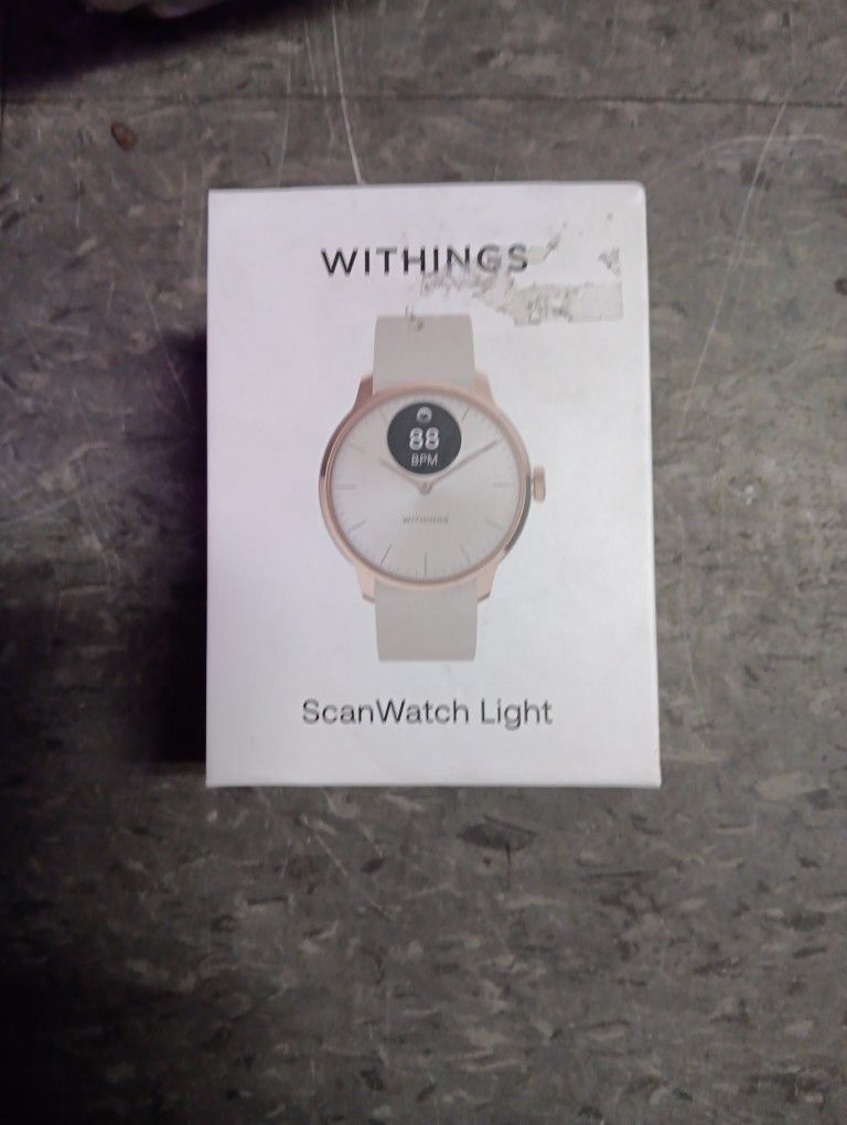 Withing Scanwatch Light