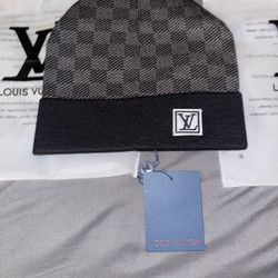 Grey And Black Unbranded Beanie