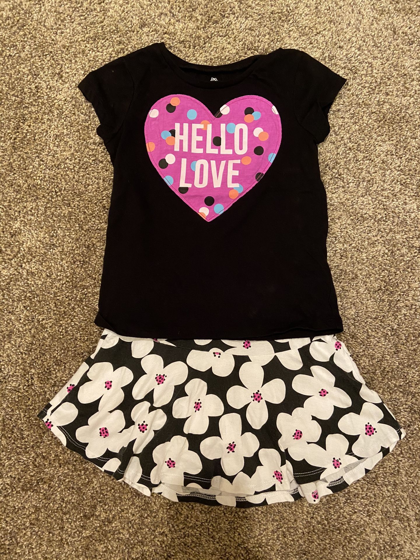 Girls 6X/7 matching set summer lot