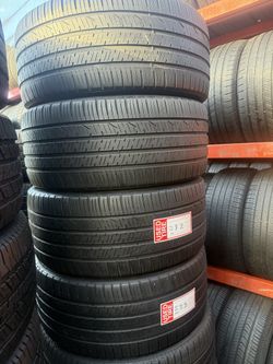 4 used tires 255/40r20 Pirelli 🤑free installation ‼️👌