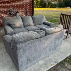 Grey Couch And Sofa