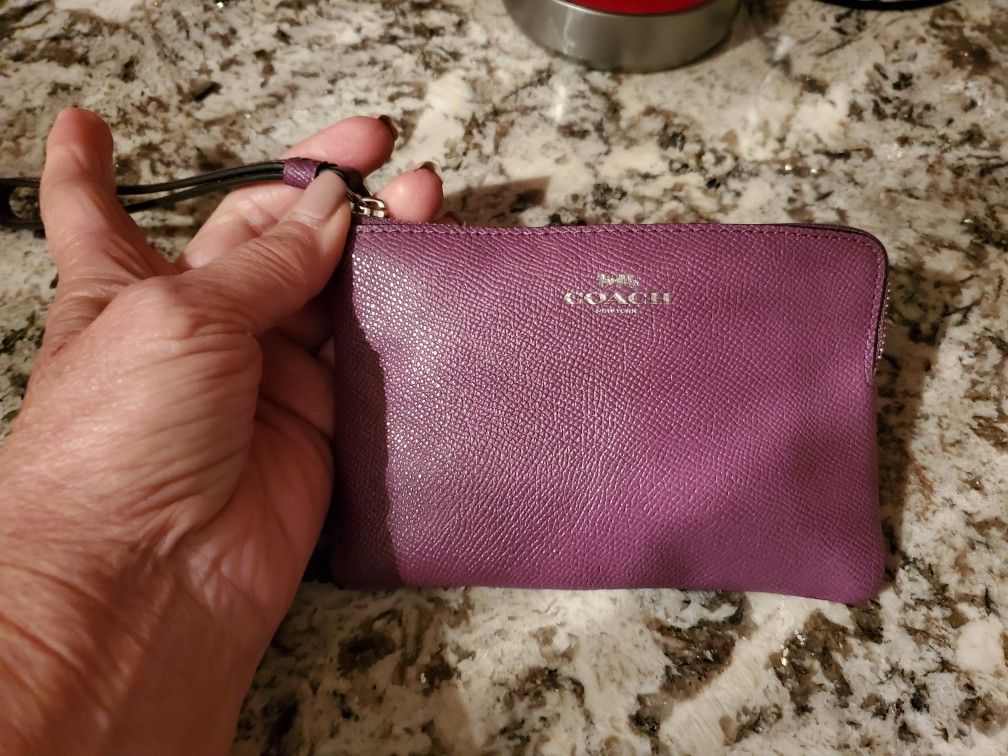 Purple Wristlet