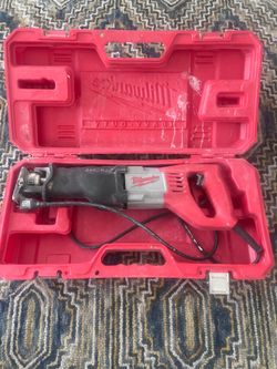 Milwaukee SAWZALL 12 amps Corded Brushless Reciprocating Saw with case