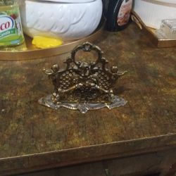 Vintage Metal Napkin Holder