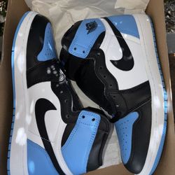 Jordan 1 High Unc Toe Size 8.5 Brand New
