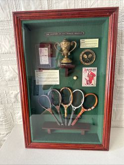 History of the Tennis Racket Shadow Box
