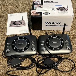 Wuloo Wireless Intercom System 