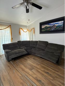 Electric Recliner Sectional Couch