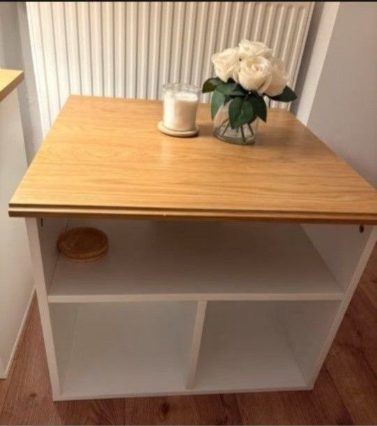 (2 Items)IKEA SKRUVBY TV unit and coffee table.