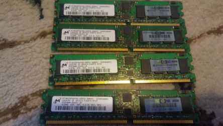 4x 512mb ram
