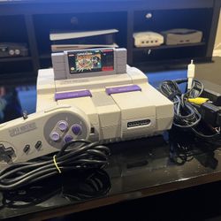 Super Nintendo + Super Mario All Stars Bundle 