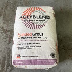 Polyblend Sanded Grout