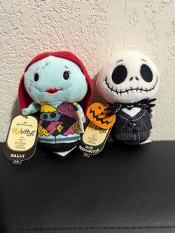 The Nightmare Before Christmas Jack & Sally Itty Bittys
