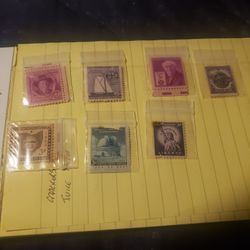 Vintage Stamp Collection 