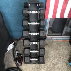 Inspire 210 Lb Dumbbell Weights 