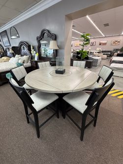 7 PC DINING TABLE
