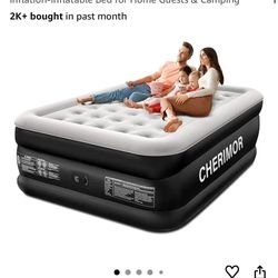 Queen size inflatable mattress
