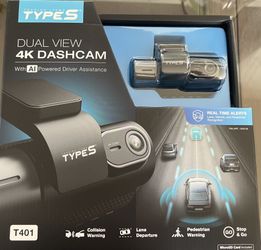 Brand new - TypeS dual view 4k DashCam (Factory sealed box) No lowball bidder