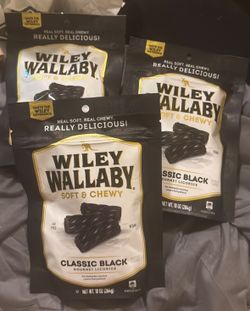 WILEY WALLABY Classic Black Gourmet Licorice