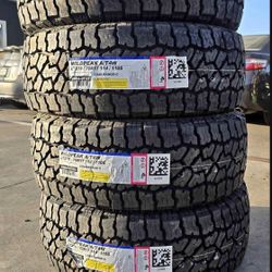 275/70/17 Falken Wildpeak AT4W Llantas Nuevas Instaladas Y Balanceadas 🚘❗️