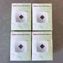 NEW, Unopened 300Mbps Wireless WiFi Repeater/Extender ($15 each or 2 for $25 or 4 for $50)