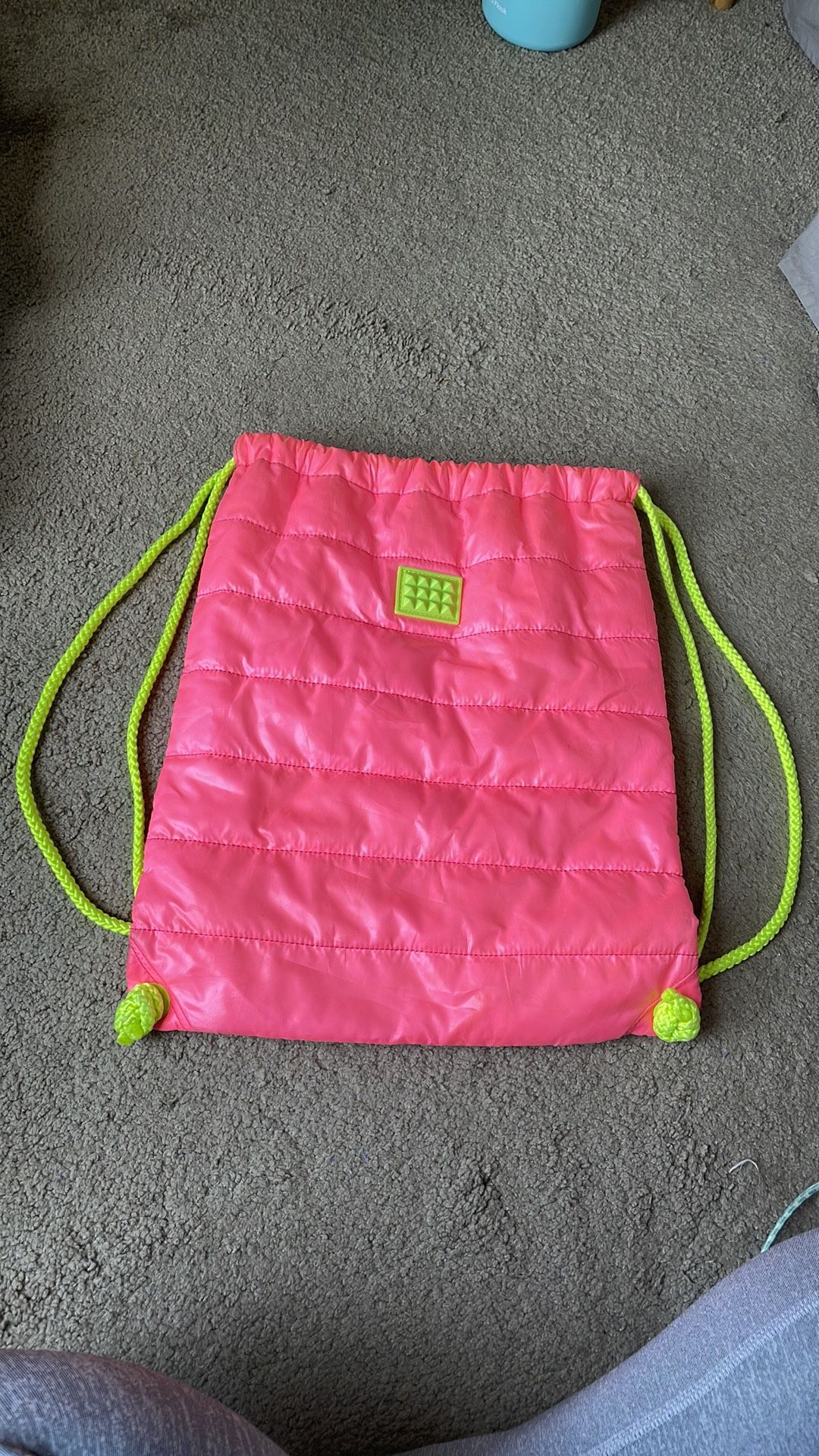 Puffy Drawstring Backpack