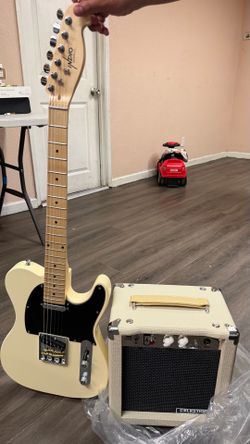 Combo electric guitar new  with speaker