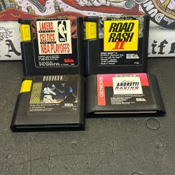 4 Sega Genesis Games 