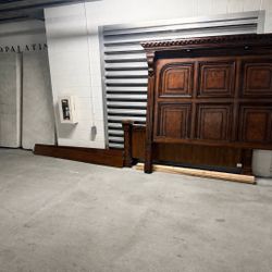 Cal King Wooden Bed Frame 