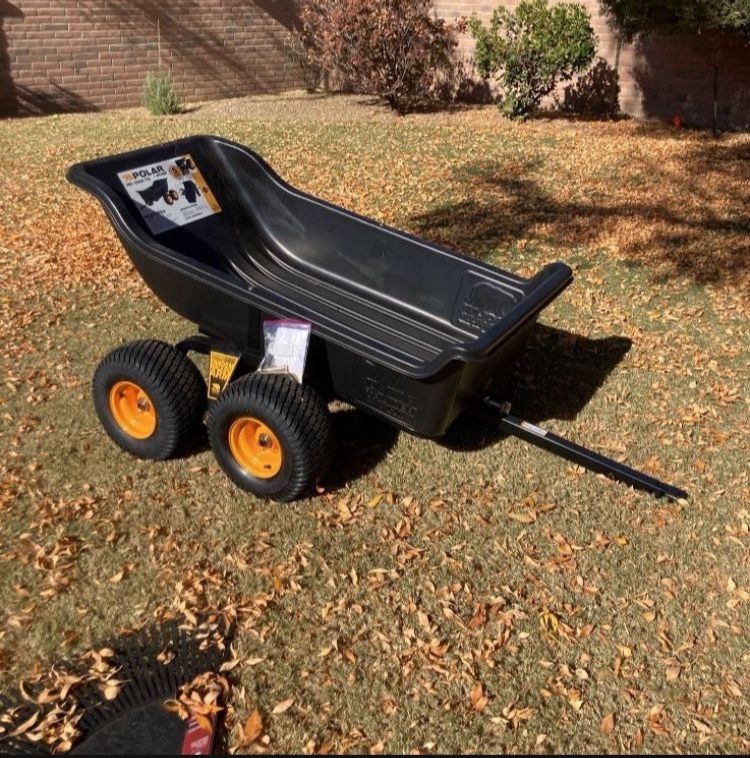 Polar HD1500TA By Clam 1500lb 22 cu Ft ATV Dump Trailer