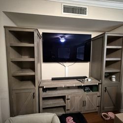 Custom built/stained solid wood furniture