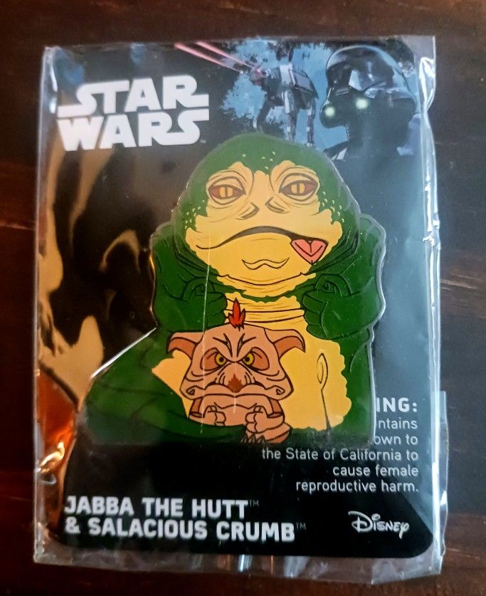 Jabba The Hutt & Salacious Crumb Pin