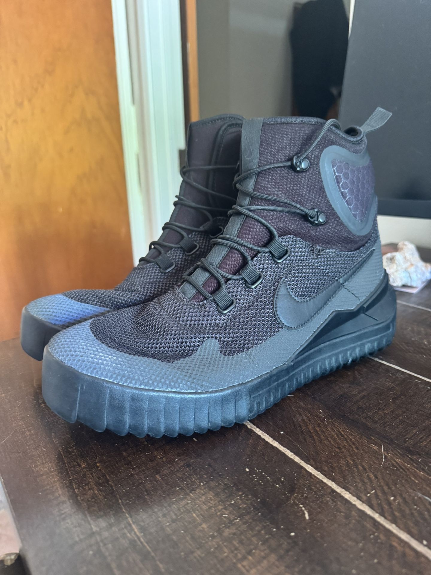 Black Nike Boots, Air Wild, 11