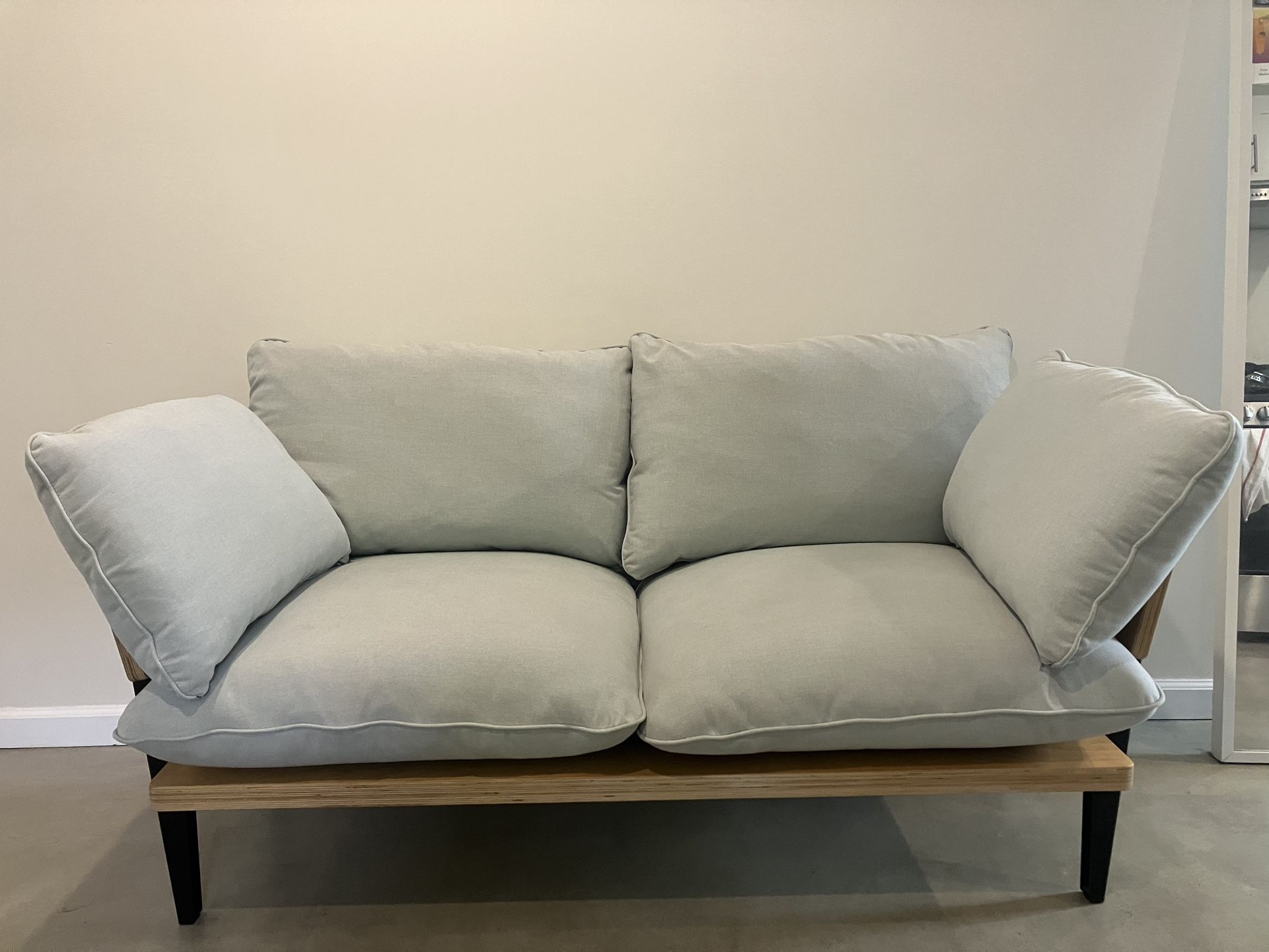 Floyd “The Sofa” 2-seat Loveseat Couch Birch Plywood Mid Century Modern