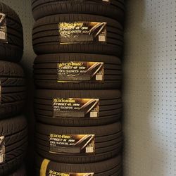 195/50/15 Blackhawk Tire Set Brand New