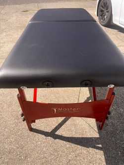 Massage table