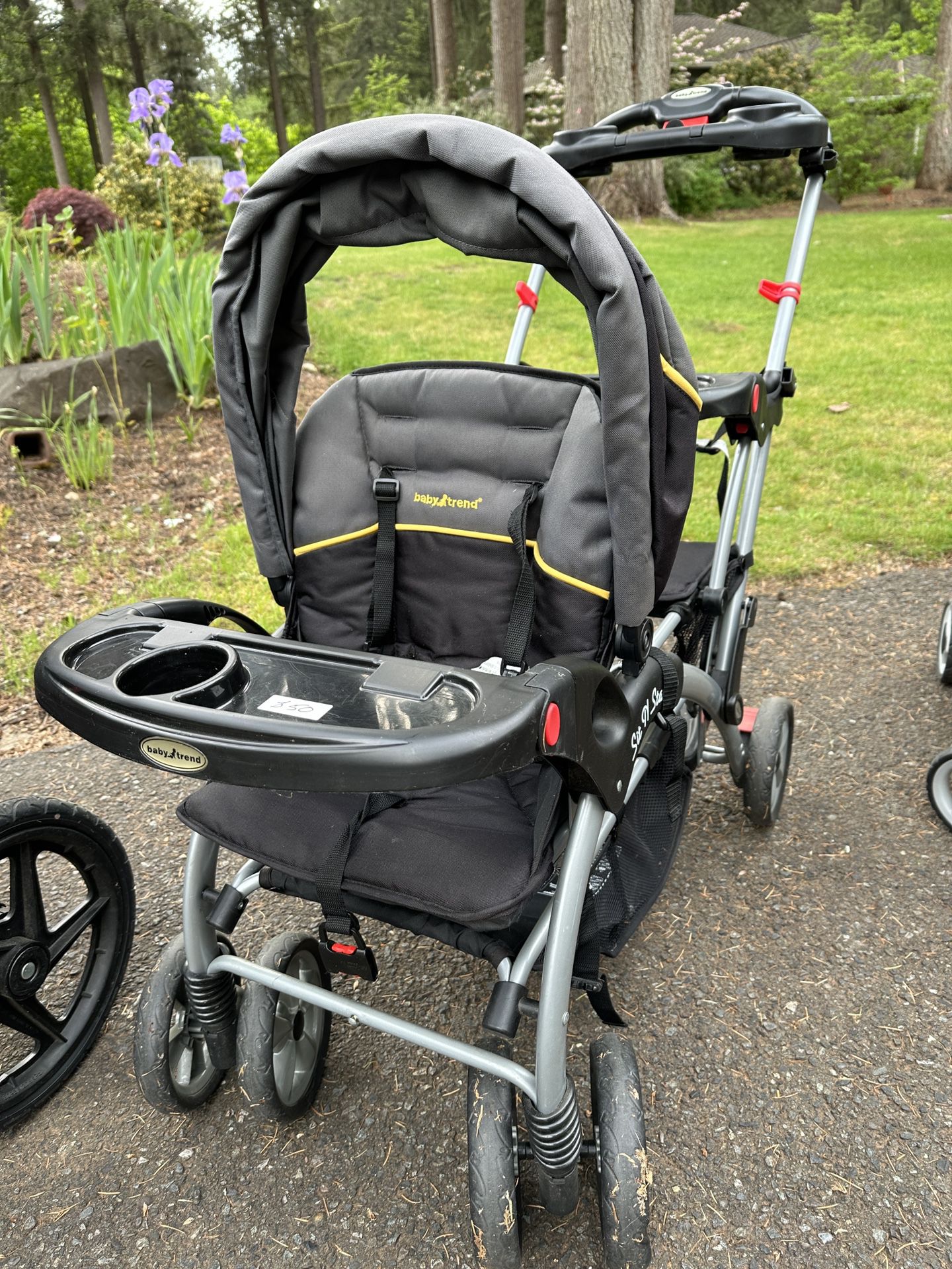 Sit N Stand double stroller