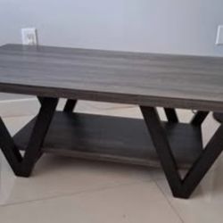 Coffee Table, Rectangle, Black, Living Room