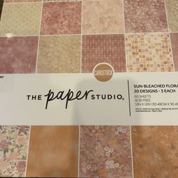 12x12 Printed Cardstock  -60 Sheet Pack!  