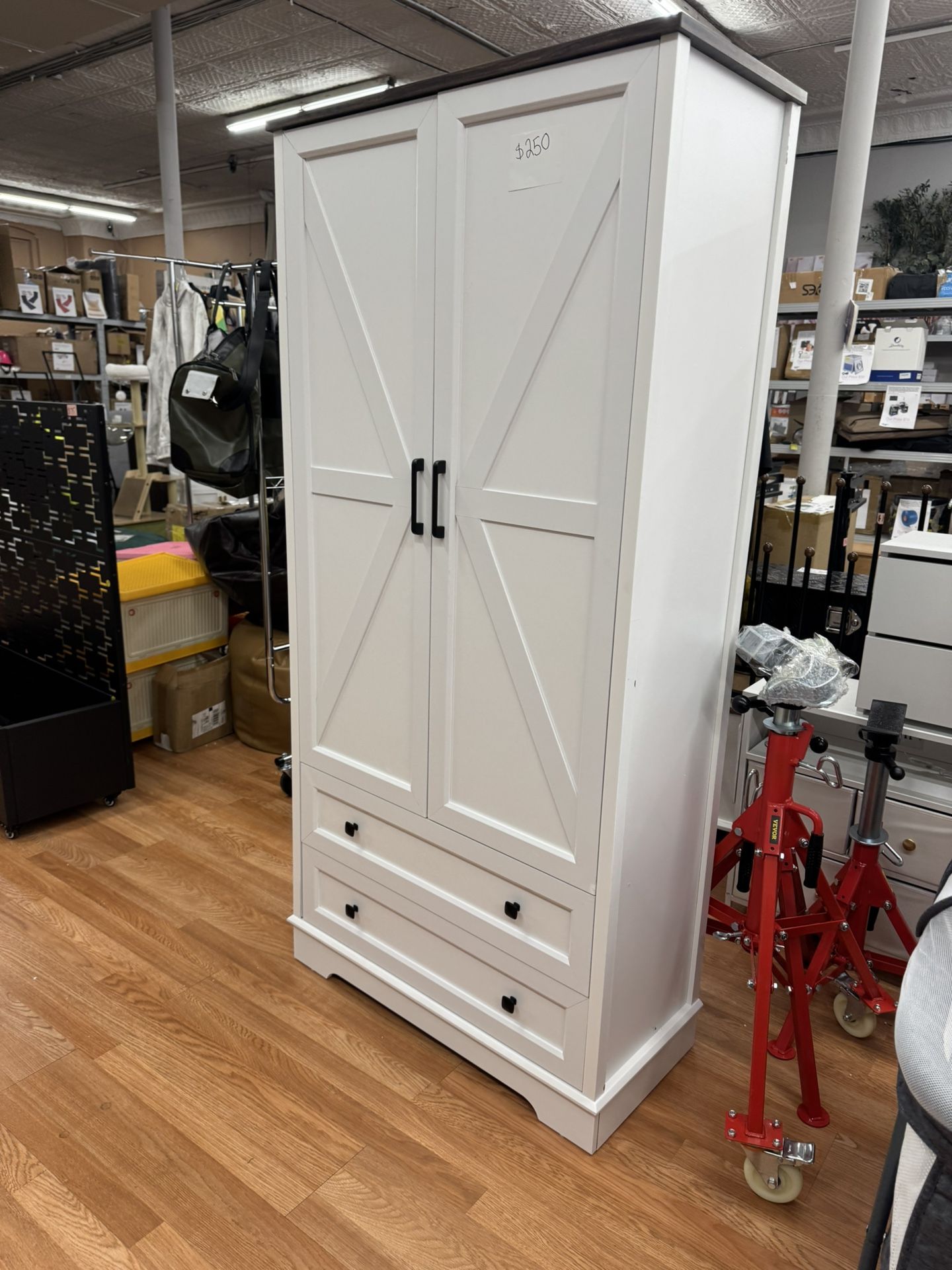White Farmhouse Dresser