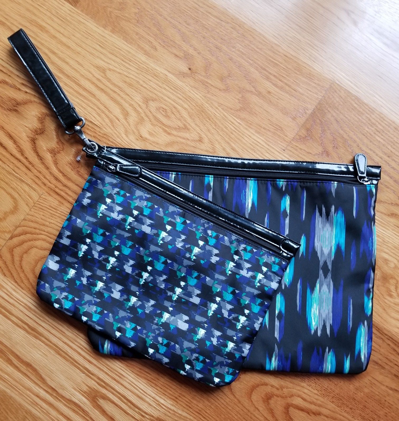 (2) Kirna Zabete by Target clutch/wristlets bags