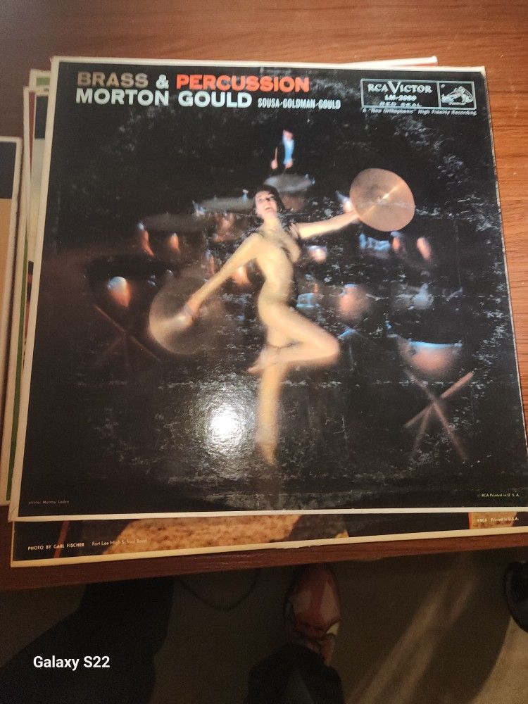 MORTON GOULD "Brass & Percussion" Vinyl LP RCA Victor LM-2080