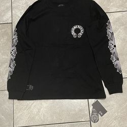 CHROME HEARTS Horseshoe Long Sleeve BLACK