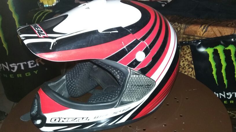 Dirt bike helmet