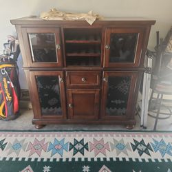 Wine Cabinet Hutch