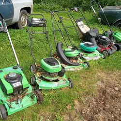 2  Stroke Lawnmowers. 