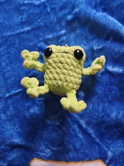 Handmade Frog Keychain
