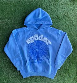 blue spider hoodie