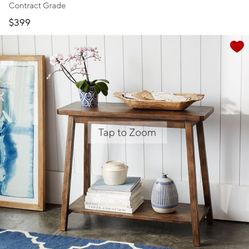 Pottery Barn Small Console Table 