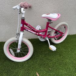Little Girls Bicycle With Training Wheels 